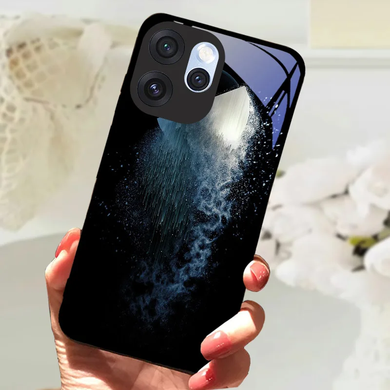 Tempered Glass Phone Case with Full Camera Protection