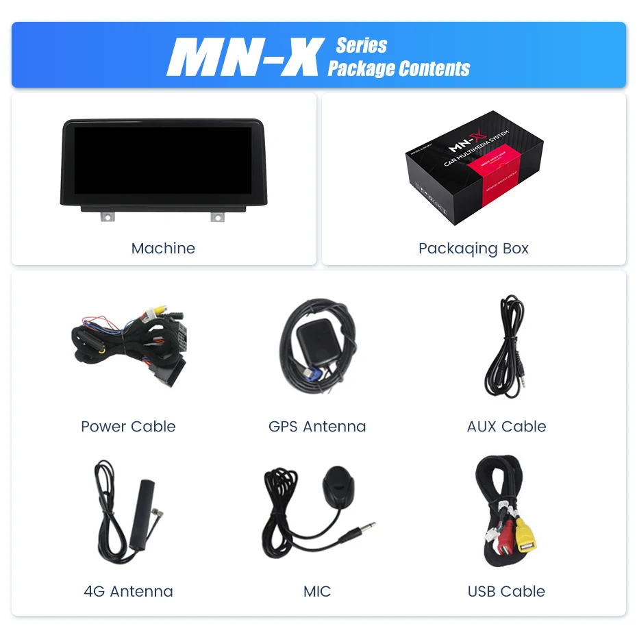 Navifly 자동차 라디오 GPS BT 멀티미디어 플레이어, 올인원 카플레이, 안드로이드 13, BMW F20 F21 2013-2017 NBT 스테레오, 2 Din, 6G + 128G