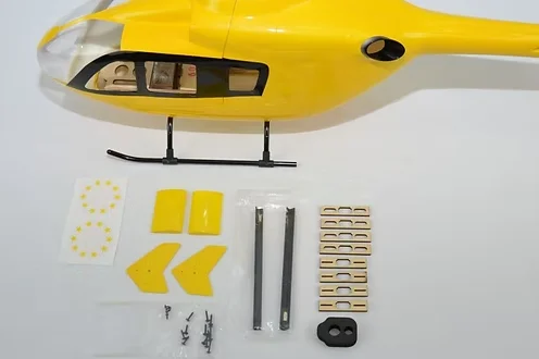 ラジコンヘリ　スケールボディー EC135 ラジコンヘリコプター EC135 完成品 | PRETA STORE