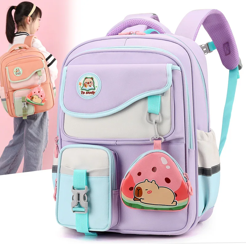 2025 Waterproof Children School Bags For Girls Boys Kids Backpack Orthopedic Backpack Schoolbag Primary School Backpack Mochila 1