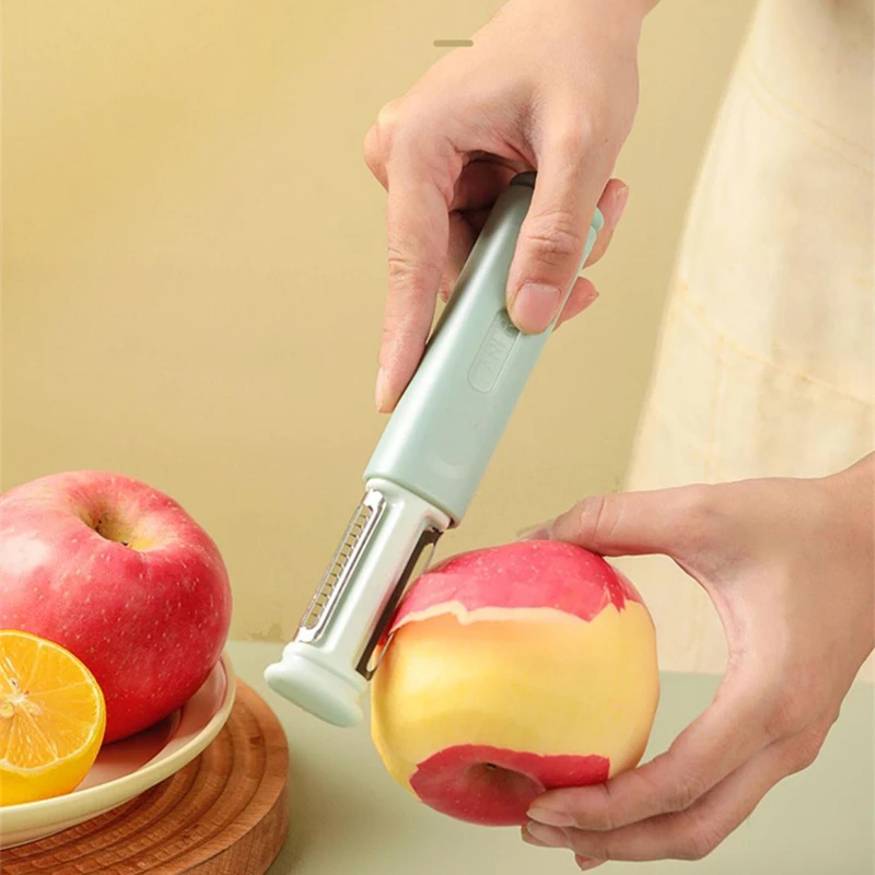 Self-Sharpening Vegetable Peeler