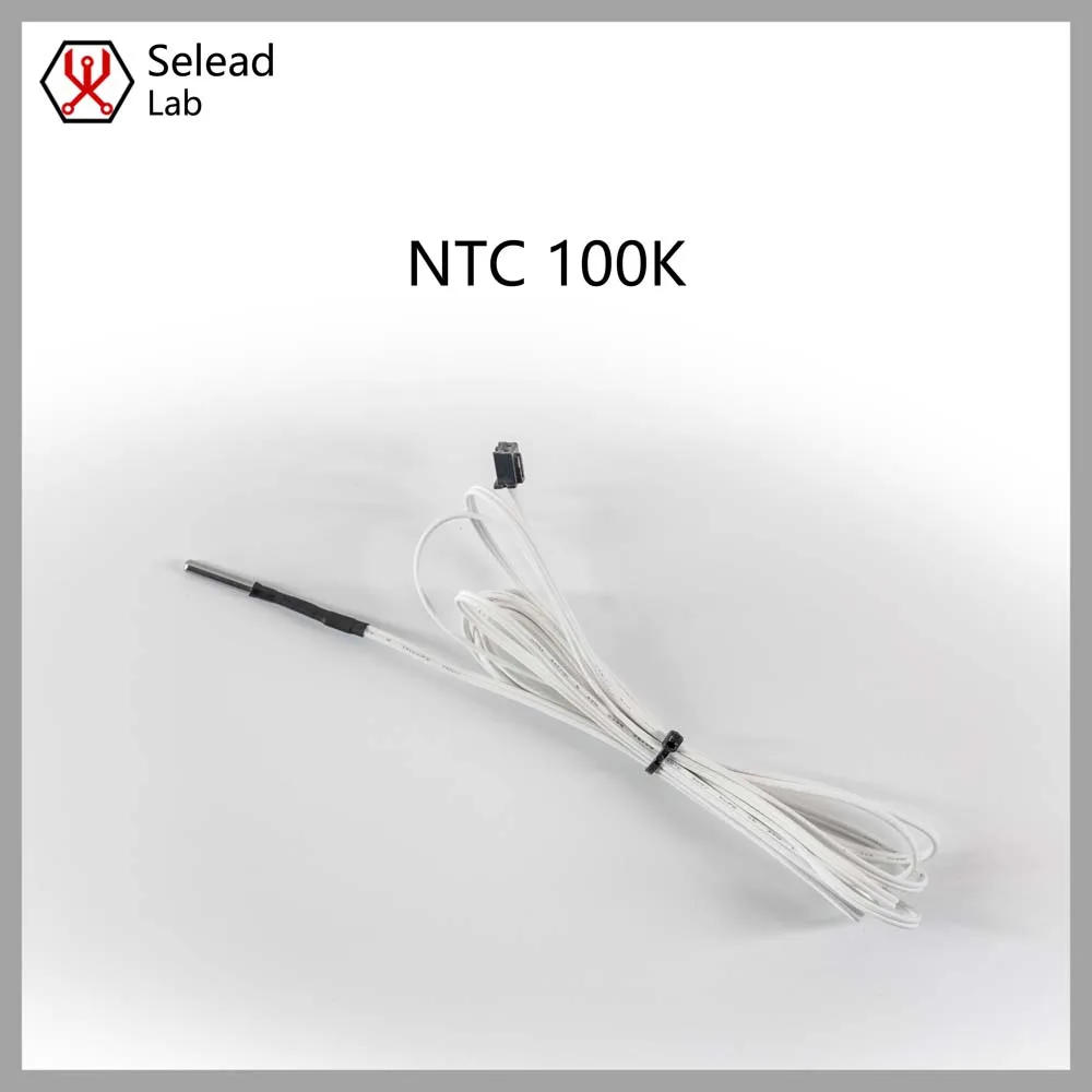 Seleadlab 1/5/10pcs 3*15MM NTC 3950 100K Thermistors Temp Sensor for 3D Printer Parts Voron 2.4 Trident Temperature Heated Bed