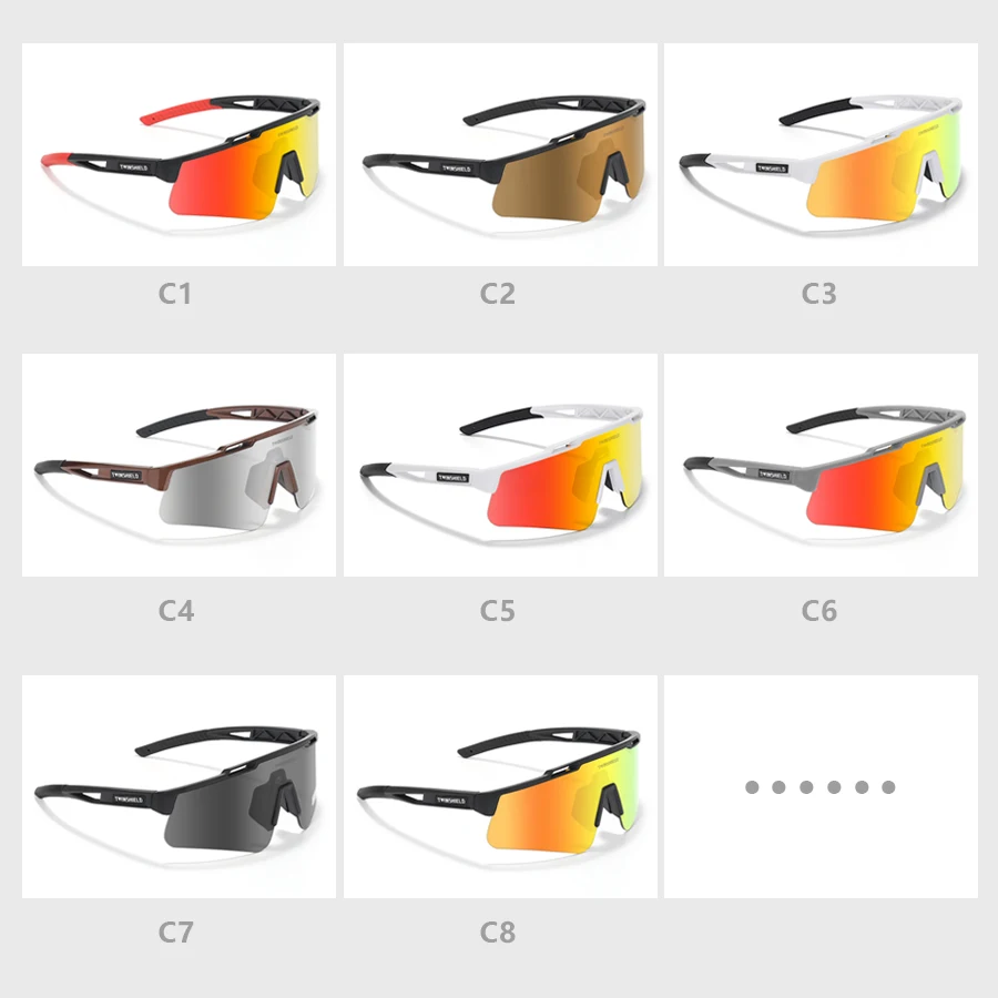 Twinshield-߿  Ŭ Ȱ, ε ũ ۶,  , Gafas Ciclismo, , ޸ ۶