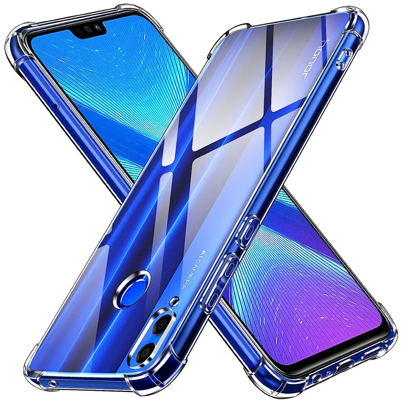 Custodia Morbida Trasparente Per Honor-8X Custodie Per Telefoni Honor 8X Cover In Silicone Antiurto Custodia Honor 8 X Case Huawei Honor 8X Cover