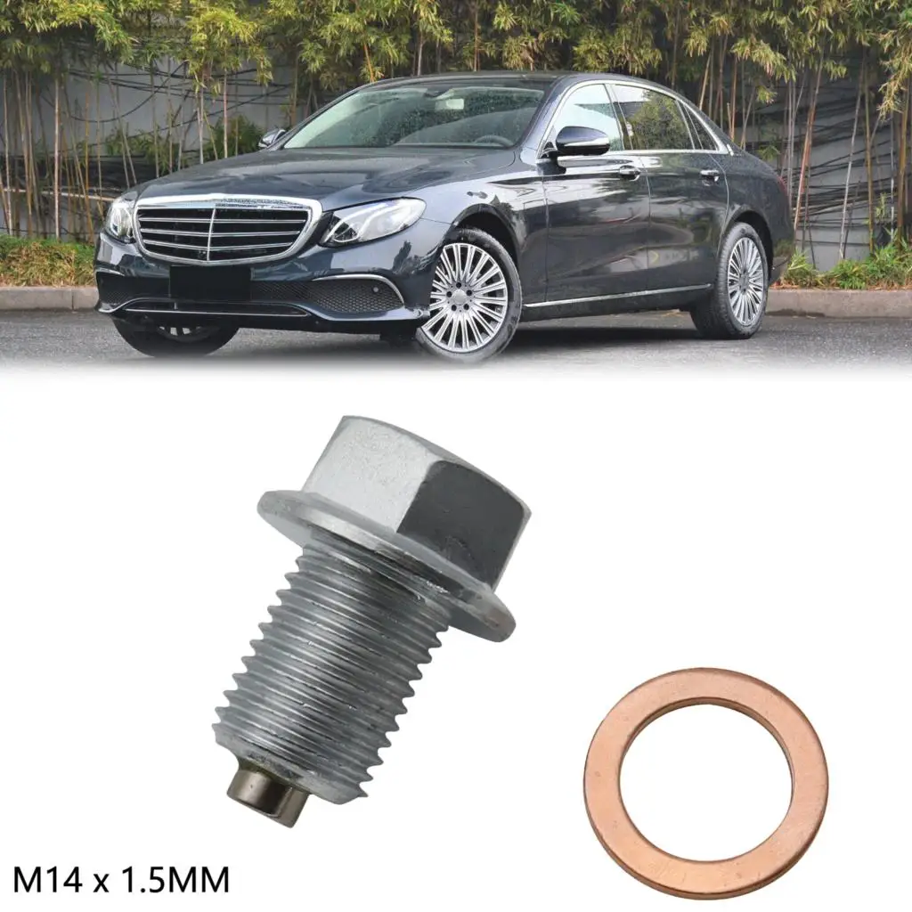 M14*P1.5MM Engine Dress Up Magnetic Oil Drain Plug Bolt Package Oil Sump Drain Plug For Most Cars With M14*P1.5MM thread Steel oil drain plug gasket oil drain plug seal washer