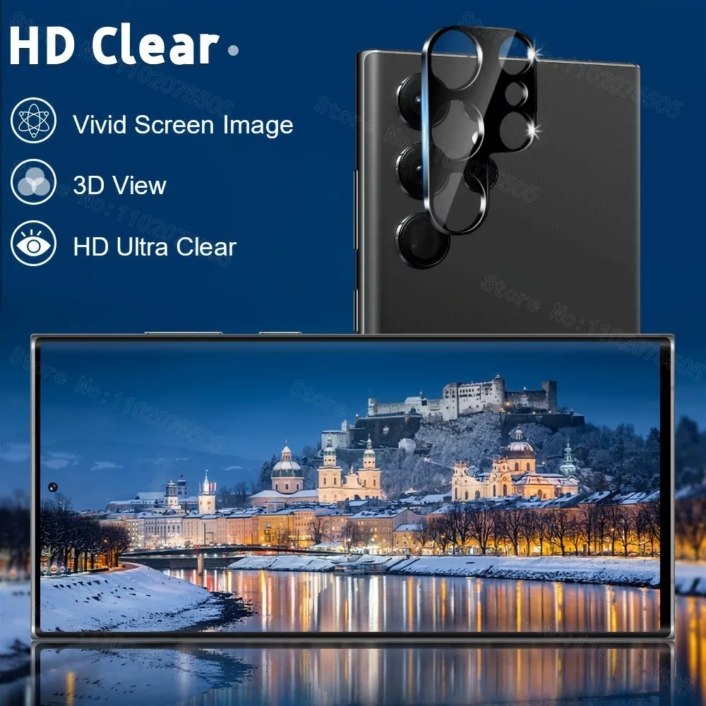 Premium Full Coverage HD Screen & Camera Lens Protector Film