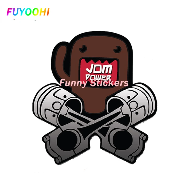Наклейки FUYOOHI Play для автомобиля Стайлинг Домо Кун JDM мощная Автомобильная