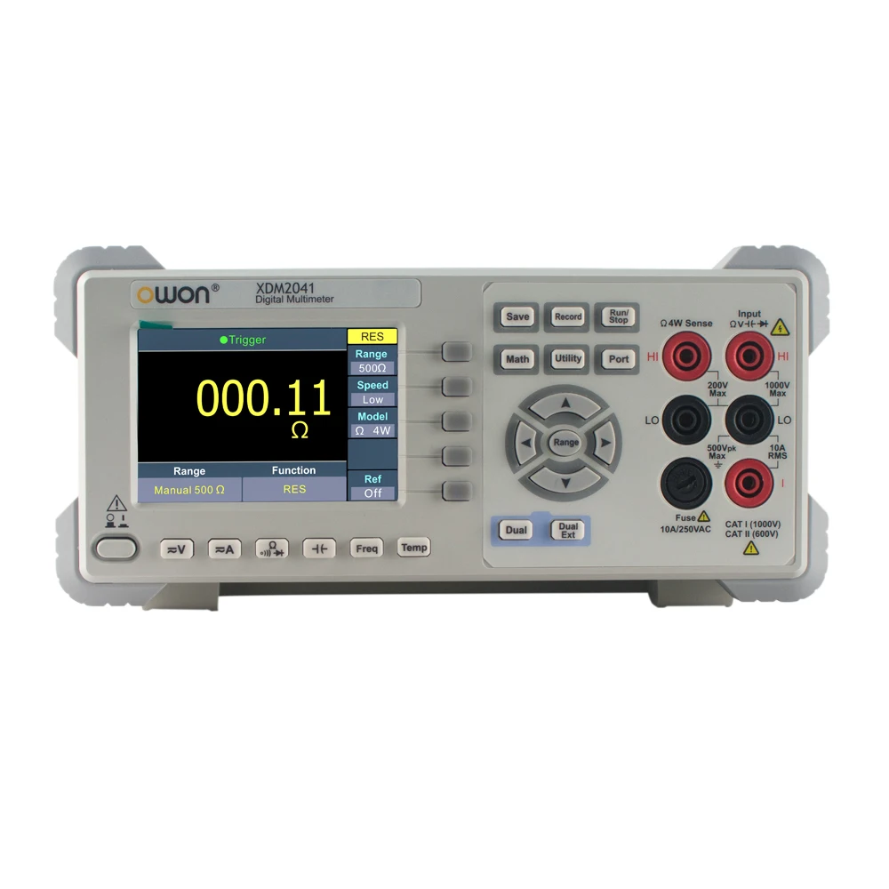 OWONXDM2041BenchtopDigitalMultimeter412TrueRMSACVoltage