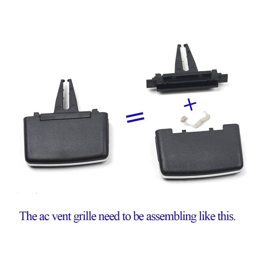 W204 X204 에어컨 벤트 그릴 아웃렛 탭 클립 AC 패들 메르세데스 벤츠 C 클래스 GLK C180 C200 C260 C300 GLK300 GLK350