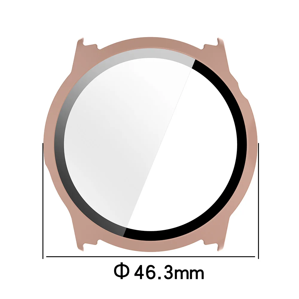 Enhanced Sport Watch Case with 9H Tempered Glass Protector