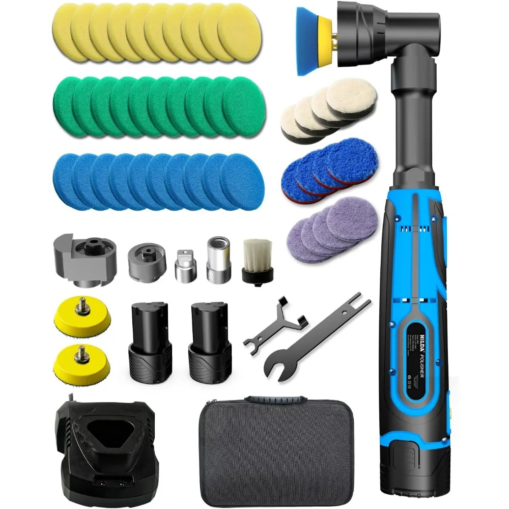 HILDA Mini Polisher,Cordless Polisher Used for Car Detail Processing and Polishing,Car Polisher with 5 Variable Speed 2500-6000R the new self leveling bl touch can be used with 3d printer artillery sidewinder x2 and genius pro