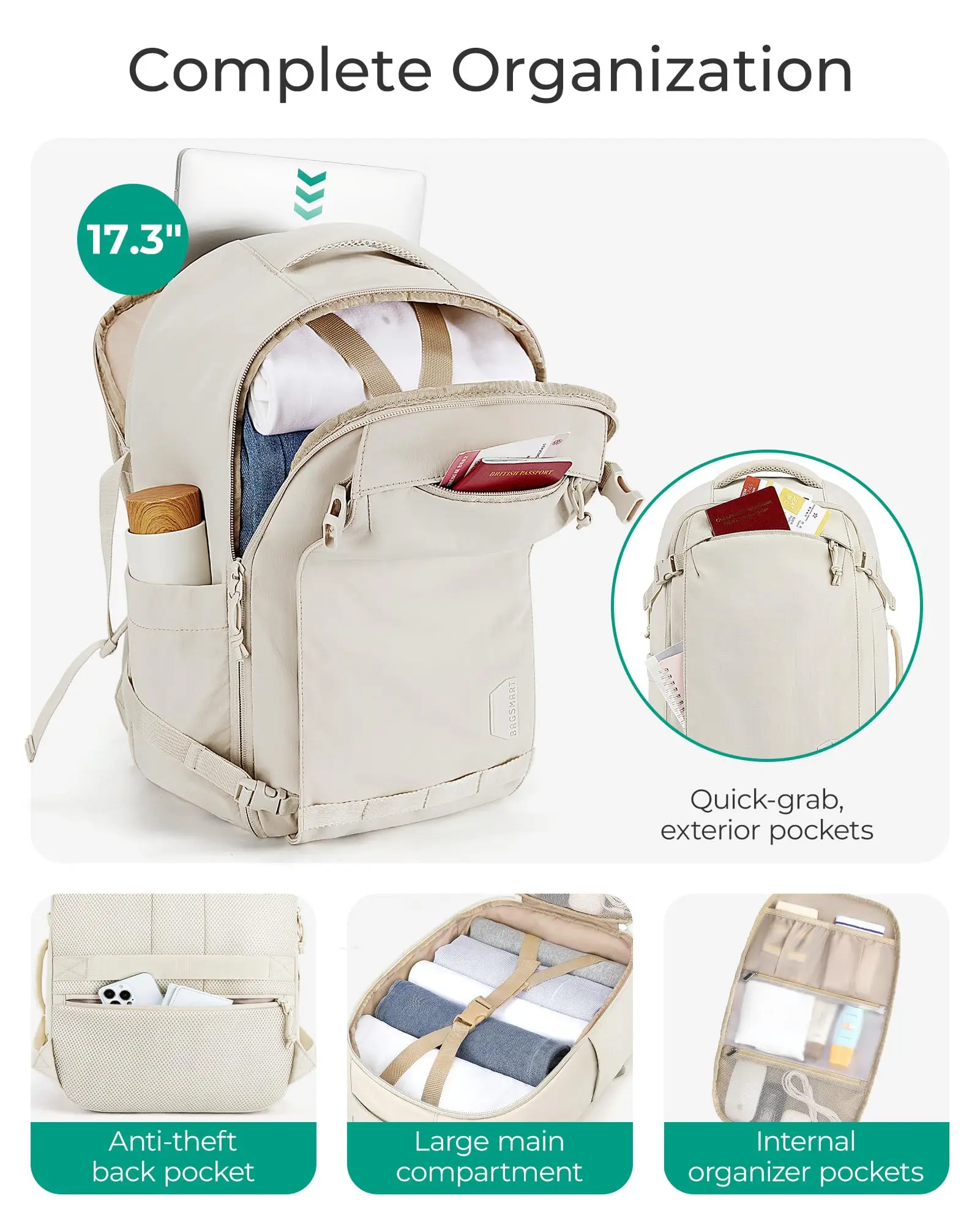 30L Travel Carry Backpack 3