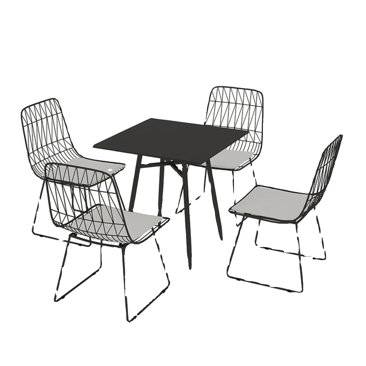 

Outdoor tables and chairs, courtyard, open-air garden, sales department, outdoor café, milk tea shop, wrought iron outside table