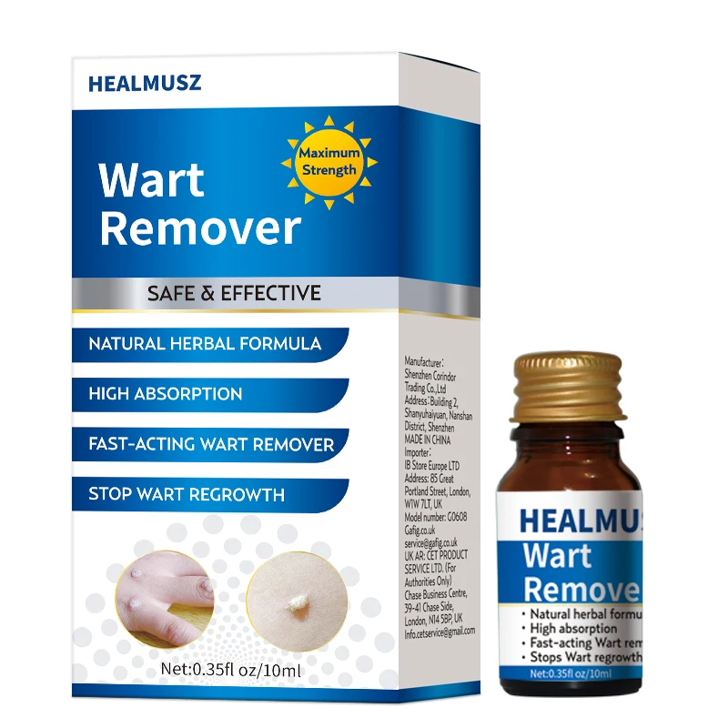 

Wart Removal Liquid Body Warts Treatment Cream Skin Tag Remover Mole Genital Warts Ointment Chinese Herbal Medicine Plaster Herb
