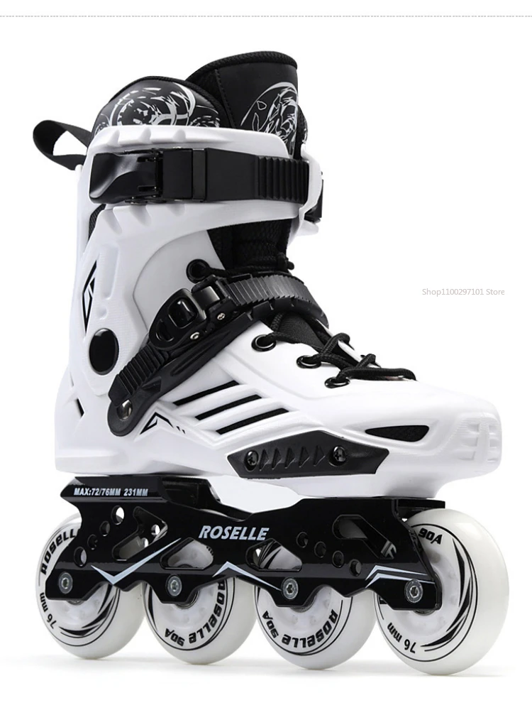 Inline Skates Adults Men Kids Protection Rollerblades Dislocation Ice Roller Skating Protective Gear Led Retractable Pattinaggio 3