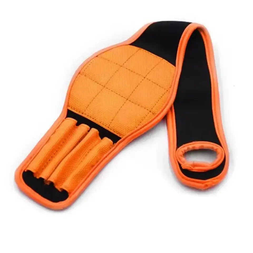 Magnetic Wristband with Strong Magnets Holds Magnetic Bracelet Screw Nails Drill Bit Tool Storage Holder Wrist for Electrician image 4