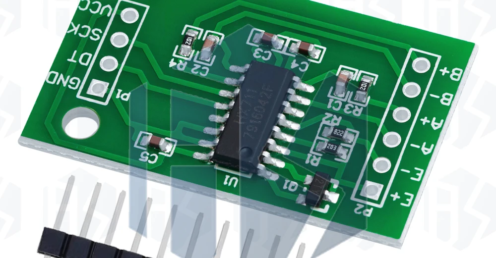 Digitaler Wägezellen-Gewichtssensor 1 kg 5 kg 10 kg 20 kg tragbare elektronische Küchenwaage HX711 Wiegesensoren Werbemodul – Detail 40