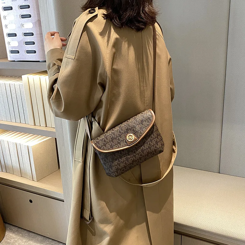 

2024 New Luxury Famous Brand Women's Crossbody Bag Genuine Leather Canvas Bag Designer Handbag Fashion Messager Shoulder Bag