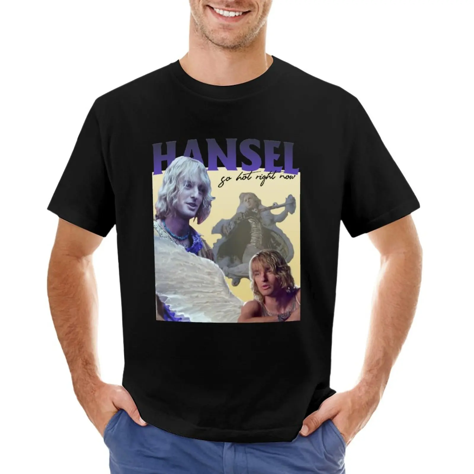 

Zoolander. Hansel, So Hot Right Now T-Shirt cute tops tops clothes for men