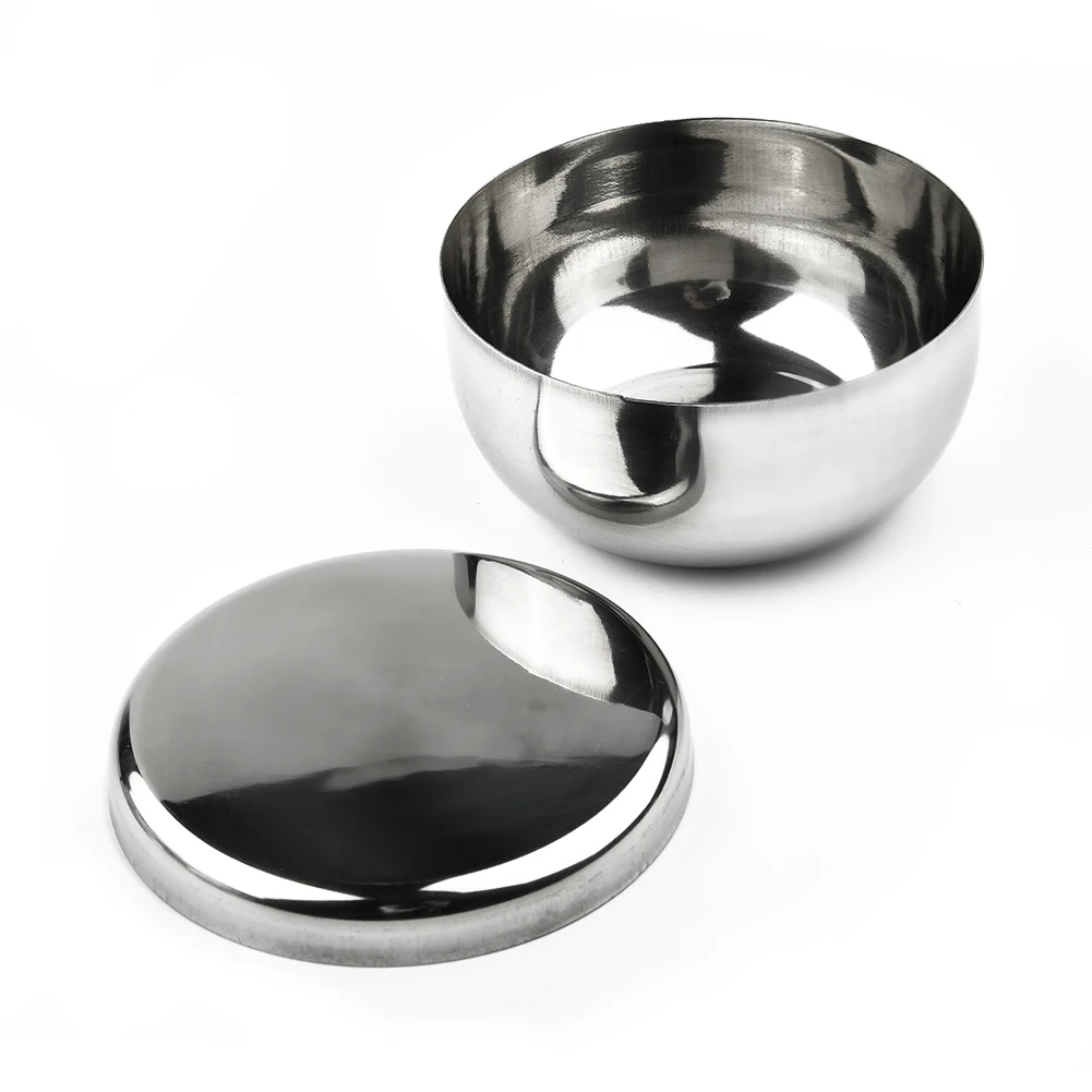 

Stainless Steel Bowl Korean Big Cooked Rice Bowl With Cover Single Layer Steamed Rice Bowl Child Anti-Scalding/fall Tableware