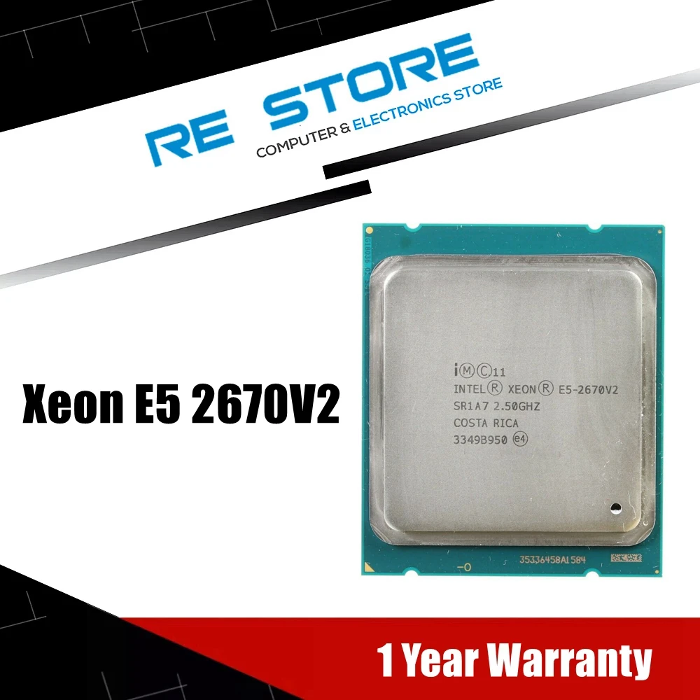 Intel Xeon E5 2670v2 E5 2670 V2 2.5ghz Ten-core Twenty-thread Cpu ...