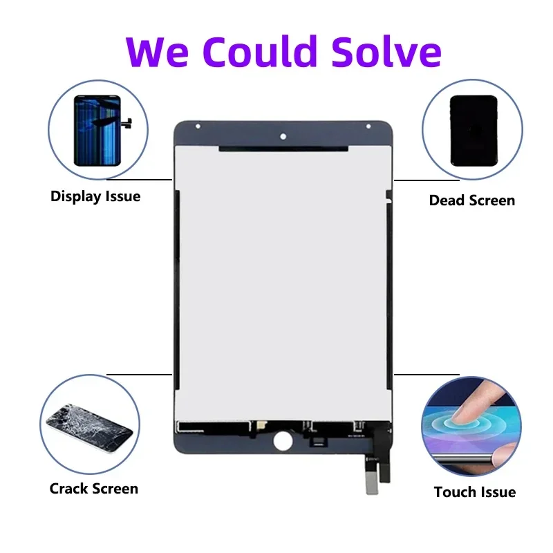 7.9"LCD screen assembly for Apple iPAD mini4 4th A1538 A1550 Mini5 5th A2133 A2124 A2125 A2126 LCD screen assembly Replacement