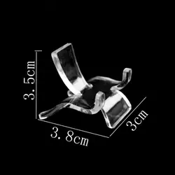 Acrylic Display Stand for Crystal and Mineral Collectibles - Sleek and Transparent Holder for Photography Props (1)