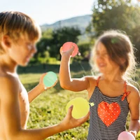 Reusable Water Fighting Balls Adults Kids Summer Swimming Pool Silicone Water Playing Toy Pool Bomb Balloons kids outdoor games 2