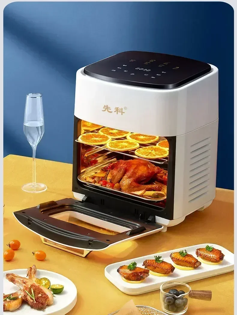 smart Air fryer/oven ，home kitchen use New. Large capacity. Multifunctional. Household. Intelligent. Visual. airfryer 3