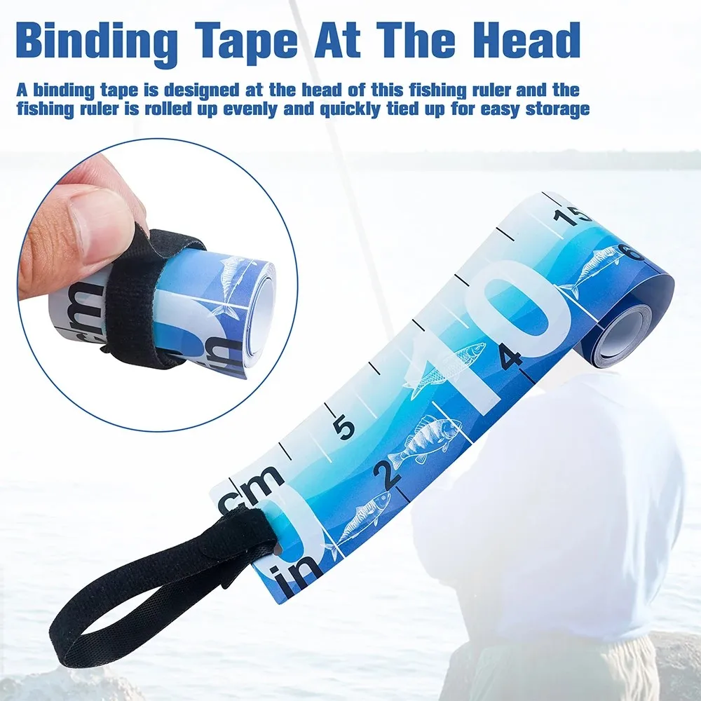 Fishing Accessories Waterproof Measuring Ruler 1Pcs
