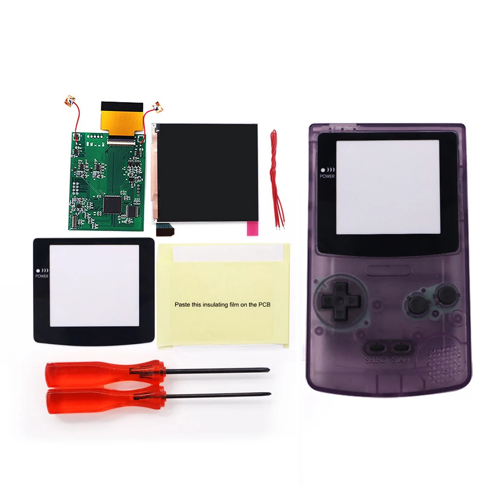 ゲームボーイアドバンス＋ACアダプター IPS液晶 タッチOSDメニュー搭載 