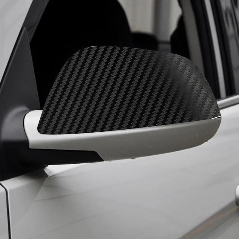 127x30cm Car 3D Carbon Fiber Roll Film Sticker Vinyl Film Auto Rearview Mirror Sticker Carbon Fiber Color Car Center Pillar Deco