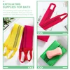 Back Exfoliating Scrubber Shower Towel Reusable Bathing Cloth Body Cleaning Washing Scrubbing Towel Bath Accessory Random Color 3