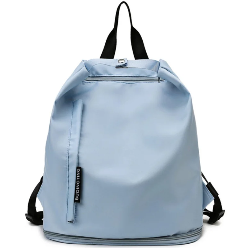

Women Simple Multifunctional Fitness Bags Lightweight Anti-splash Leisure Travel сумка Wet and Dry Separation Swimming Backpacks