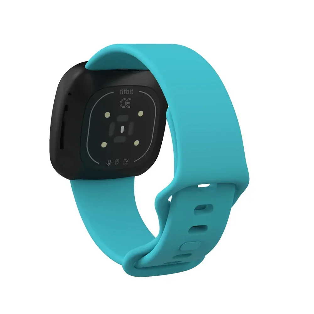Durable Silicone Adjustable Watchband - Single Color Strap