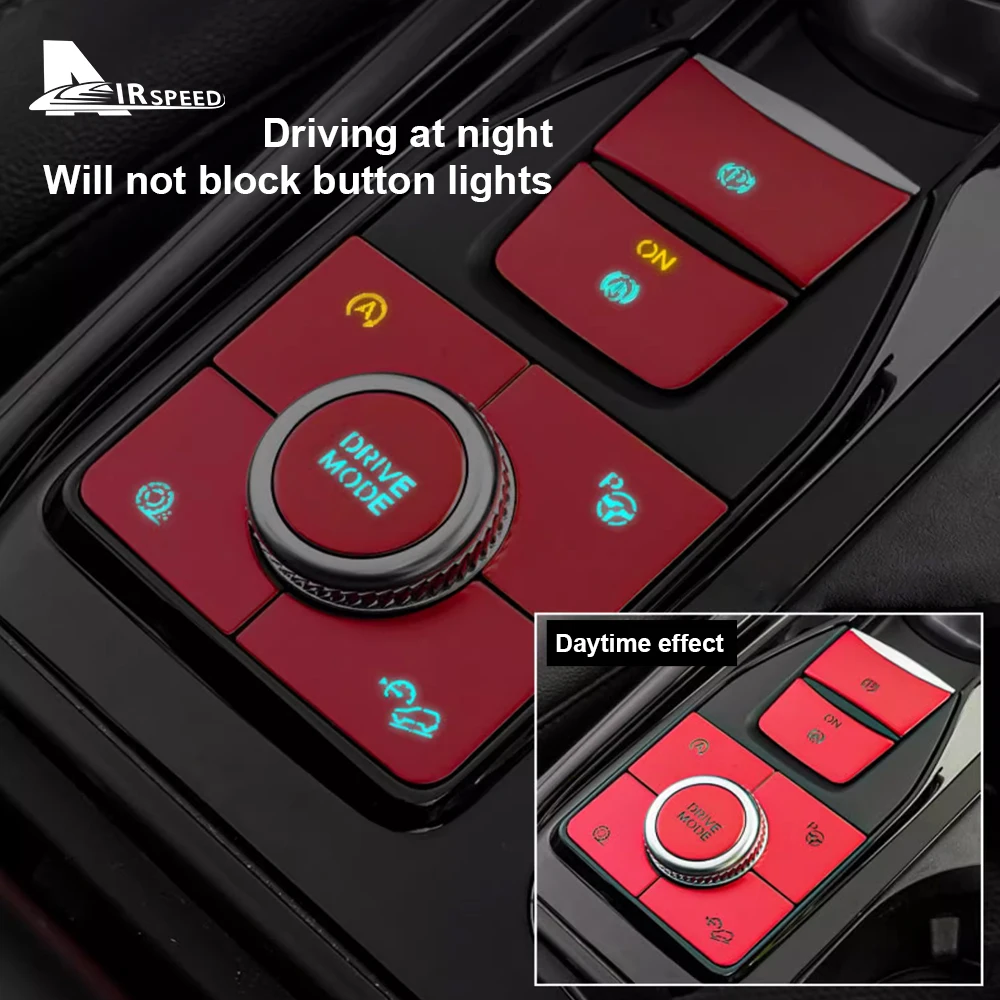LECART Bling PRND Gear Shift Switch Knob Cover Fit For Ford Explorer