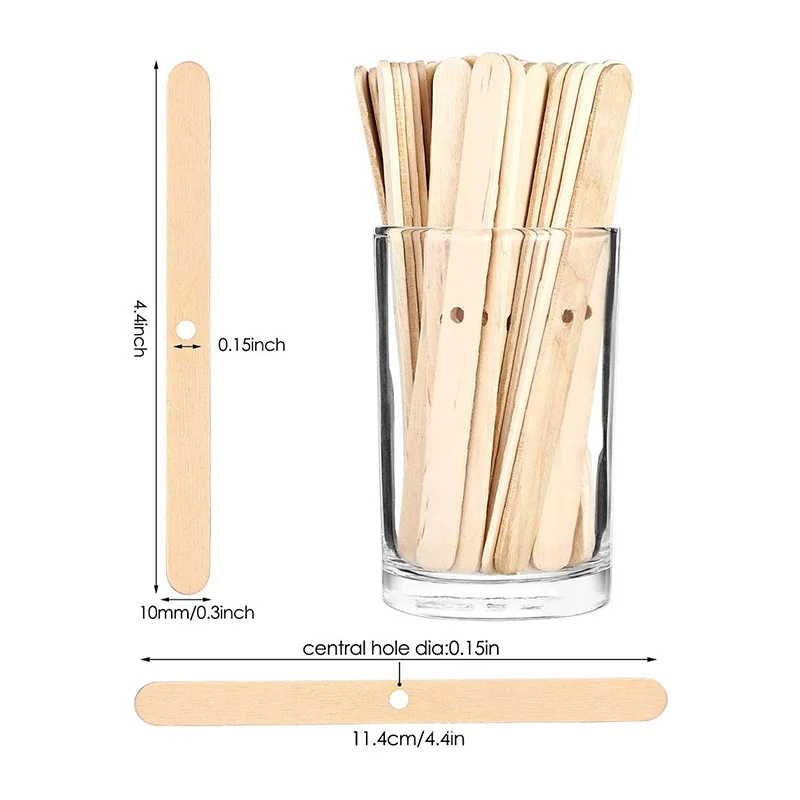 Candle Wicks 100Pcs 9/15/20cm Smokeless Wax Pure Cotton Core For DIY Candle Making Pre-Waxed Handmade Making Tools