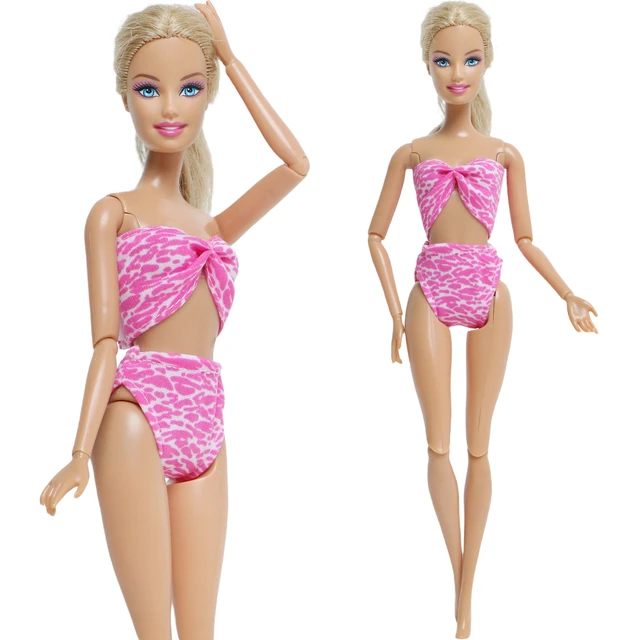 Maillot De Bain Pour Poupée Barbie, Bikini, Vêtements, Tenue D'été,  Vêtements De Plage, Accessoires, 1/6 - Poupées Accessoires - AliExpress