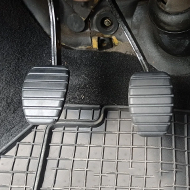 Renault Clio 2 3 Captur J87 Espace 4 Fluence Kangoo Laguna Master Megane Scenic 용 2Pcs 자동차 브레이크 클러치 풋 페달 패드 커버
