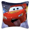 L-Lightning McQueen Pillow Covers Cartoon Sofa Decorative Home Double-sided Printing Short Plush Cute Cushion Cover 5