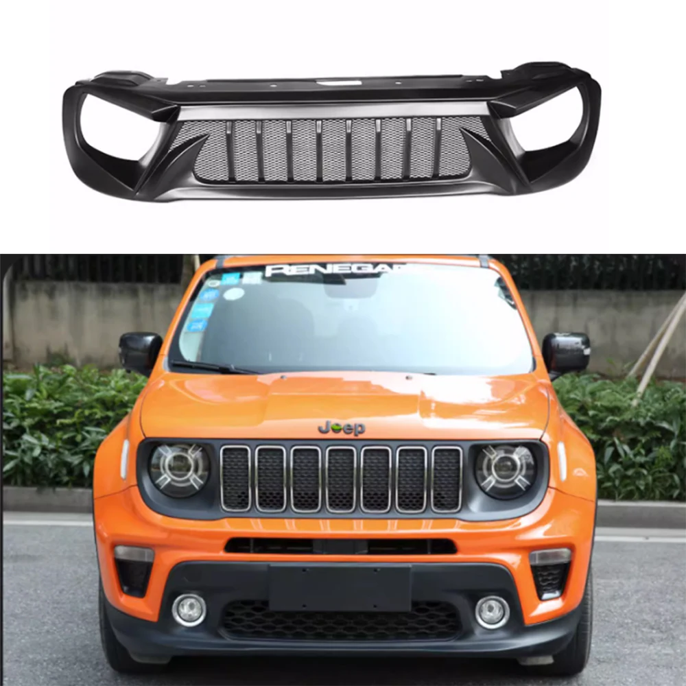 Lantsun J9151 Abs Angry Bird Griglia Anteriore Per Jeep Per Renegade 2015-2017 O 2018-2024