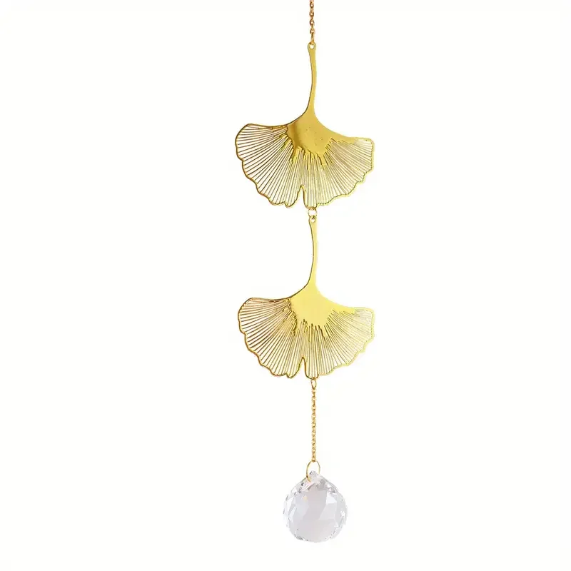 1pc crystal sun trap, plant flower pendant, used for wedding party home decoration car hanging decorations, outdoor decoration