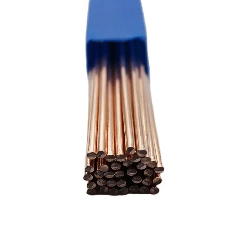 Welding Wire 3/6/9pcs 1KG 1/2/3mm 50cm Copper Electrode Brass Welding Rod Phosphorus Soldering No Need Solder Powder Rods Tools