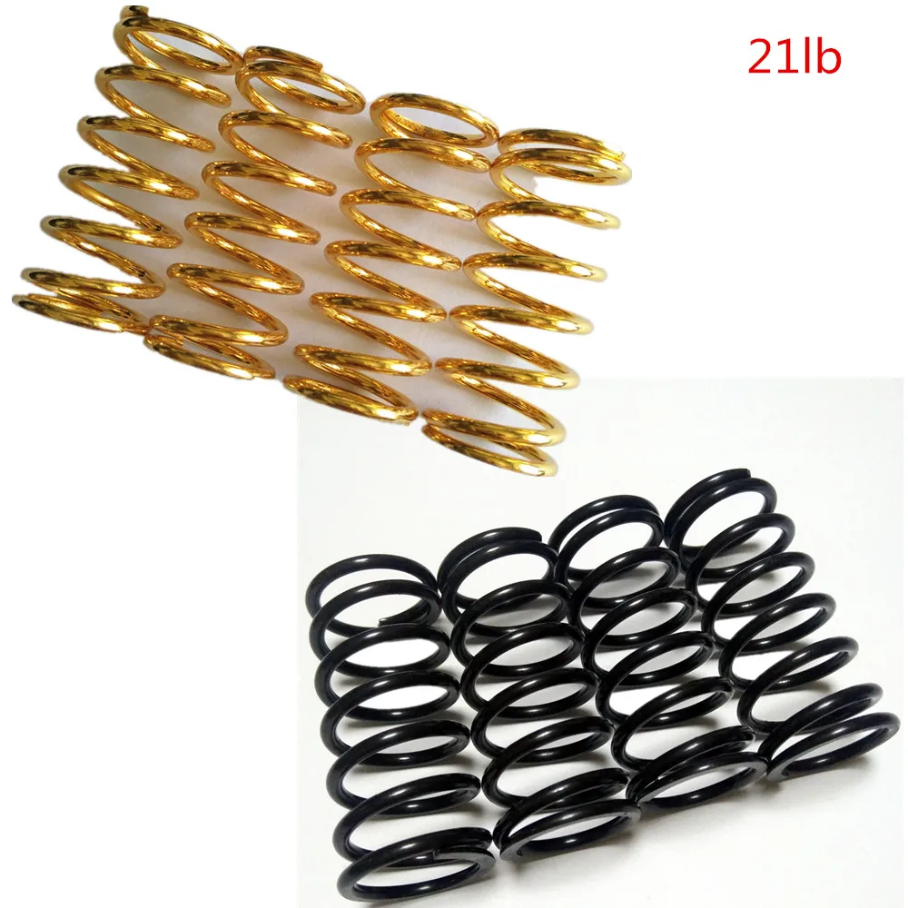 4Pcs High Lift Shock Springs (21Lb) Per Traxxas E-Revo New E Revo 2.0 Revo Slayer Pro 4 X4 Summit 5460