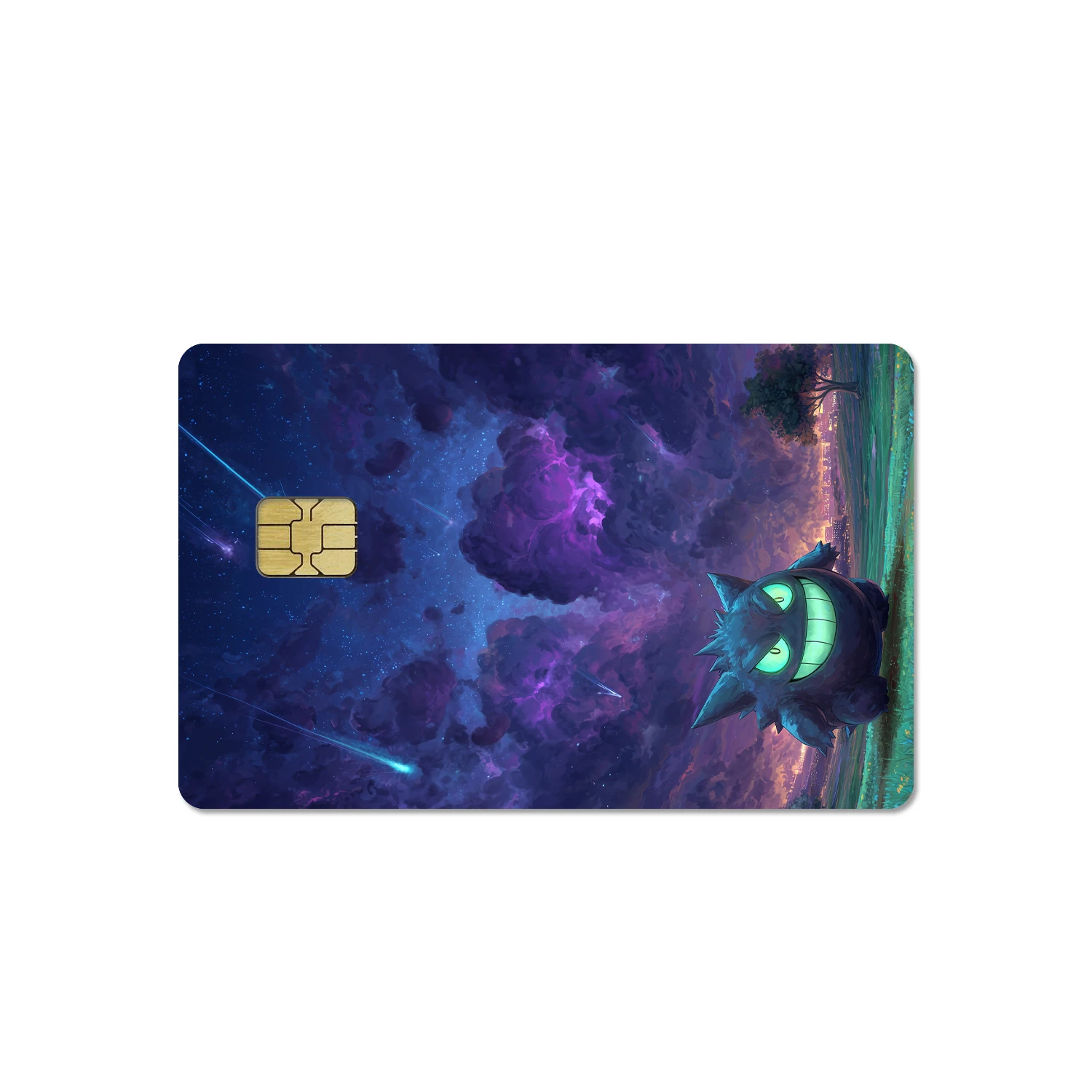 DIY Animation Kawaii PTCG Selbstgemachte 2,5D HD Matte PVC Aufkleber Film Band Haut für Kreditkarte Debit Karte wasserdichte Sticke Geschenk – Detail 10