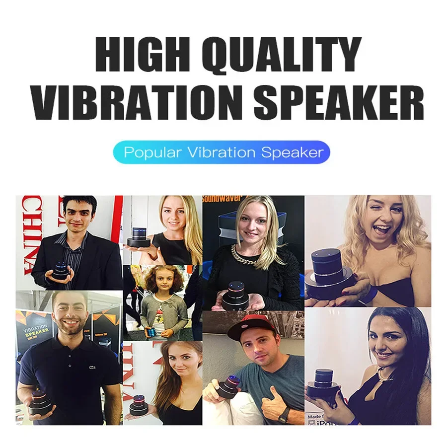 Bluetooth Speaker-26W Vibro Wireless Anti-Neighbor Strong Vibration Effect Subwoofer for Music Audio