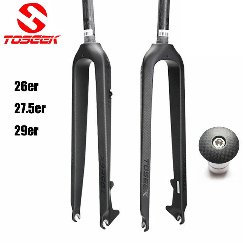 Carbon Fiber Mountain Bike 26ER/29ER Front Fork MTB Bicycle Forks OEM