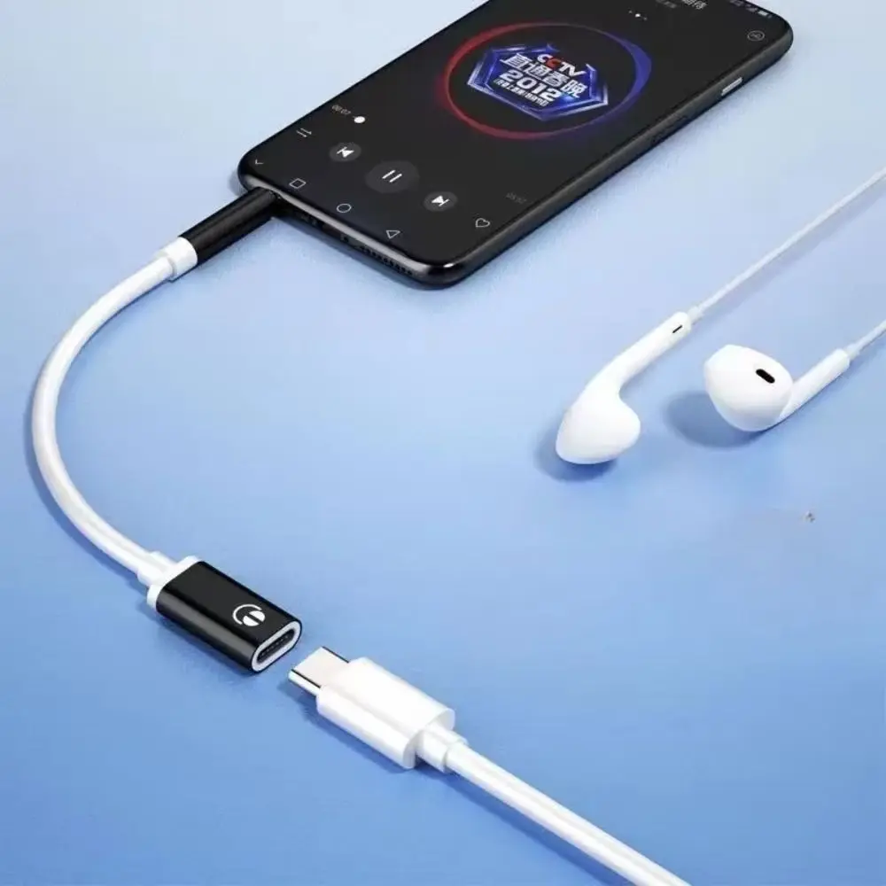 3.5mm Male To Type C Female Headphone Adapter Cable Laptop Portable Audio Cable Cord MP3 Player Phone Aux Converter