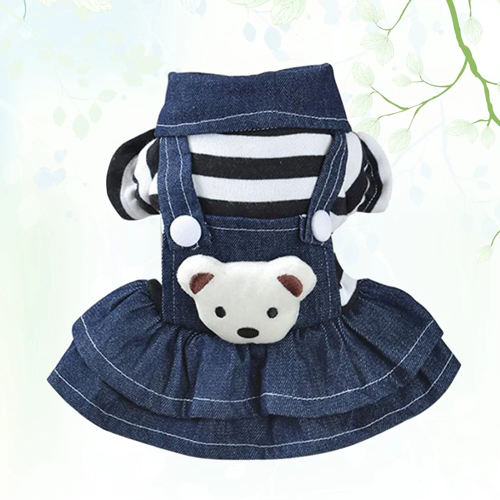 

Dress Lovely Dress Shirt Breathable T- Shirt Puppy Clothes Shirt for