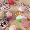 Fascinating Cartoon Cute Hamster Waffles Paws Squeeze Toy Silicone Pinch TPR Soft Decompression Stress Toy for Kids Gift Squishy 4